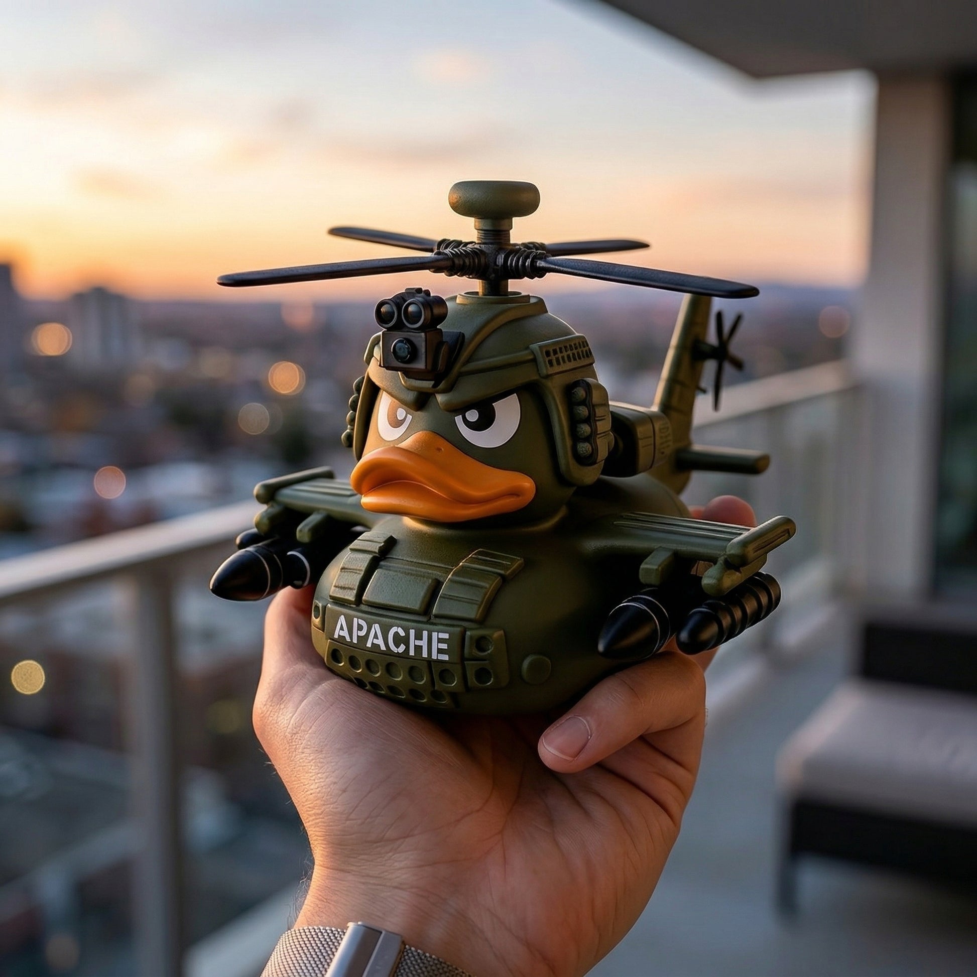 AH-64 Apache RubberDuck -Tactical QuackAttack!