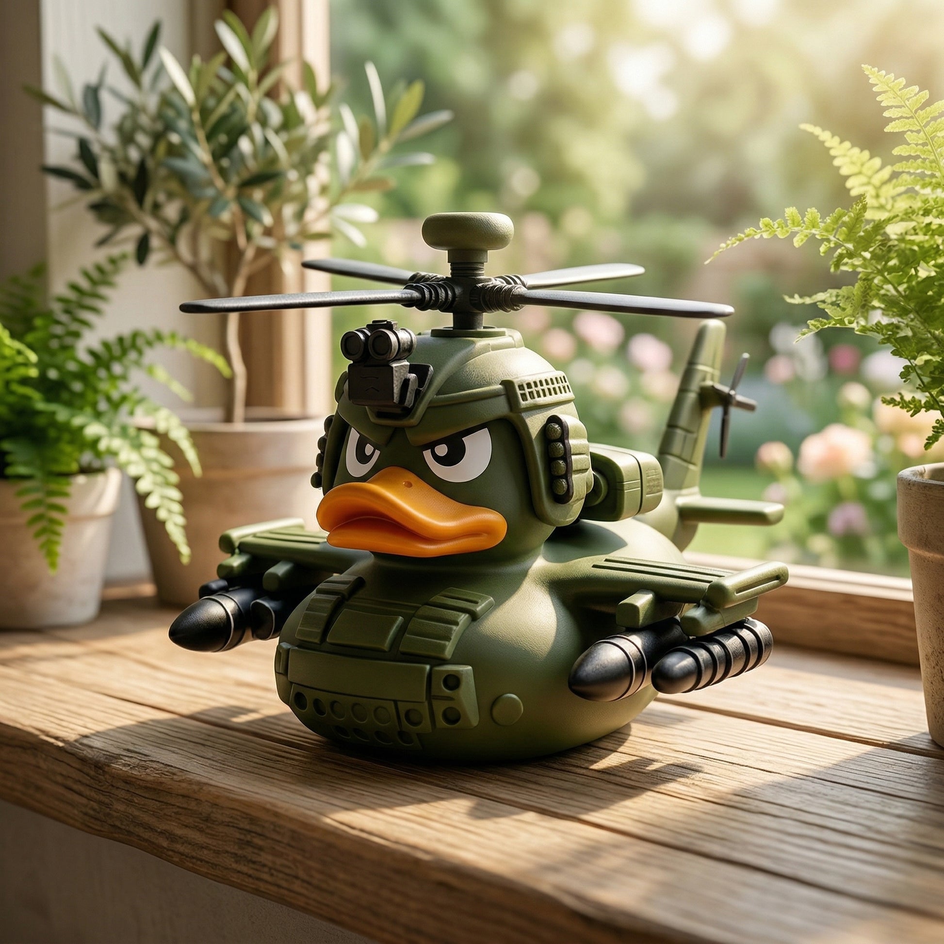 AH-64 Apache RubberDuck -Tactical QuackAttack!