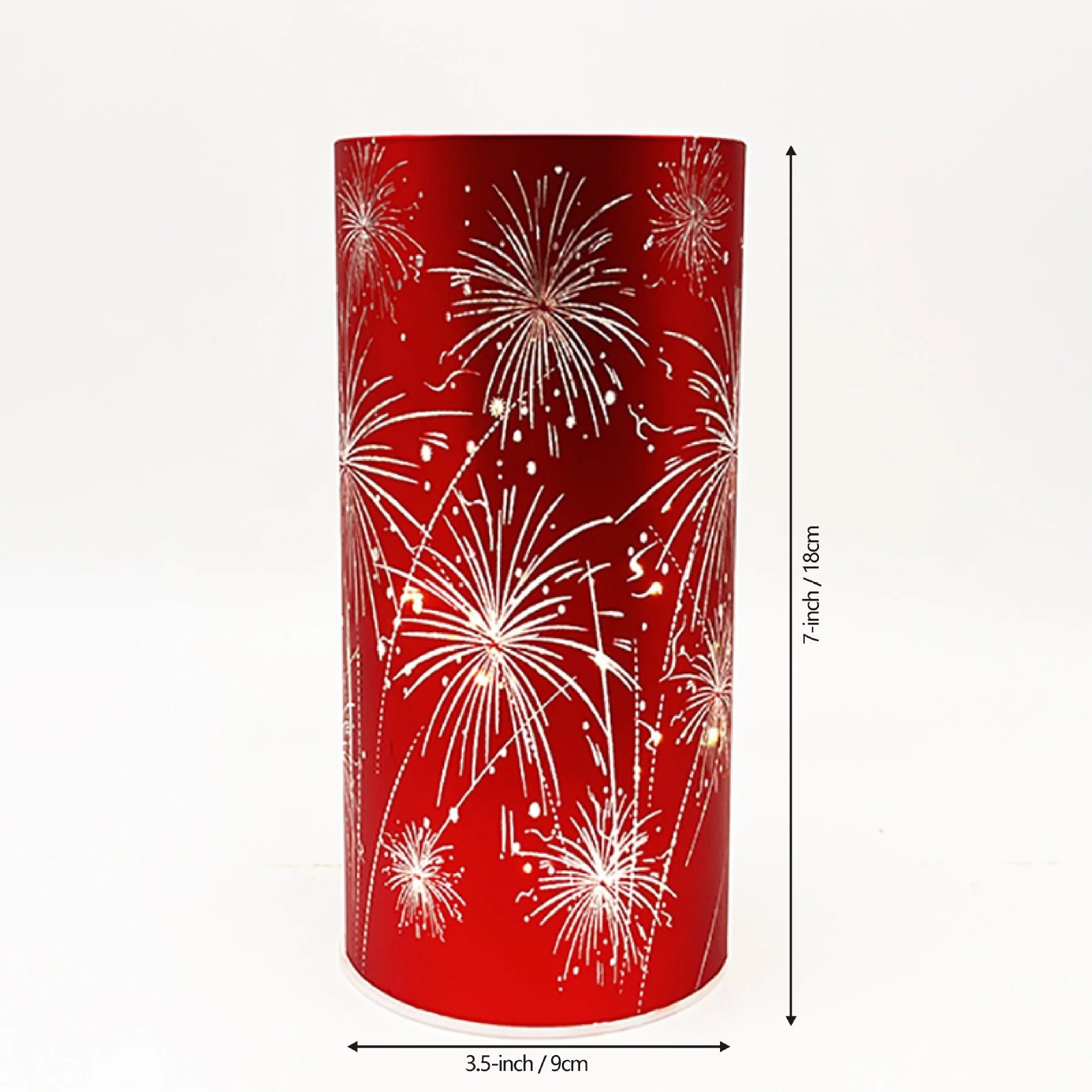 Celebration Firework Lanterns – Premium Patriotic Red, White & Blue Trio