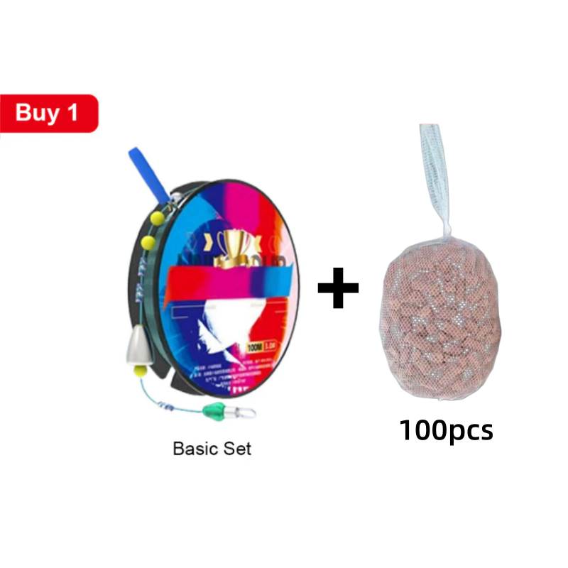 Automatic Bottom-Seeking Fishing Line Set