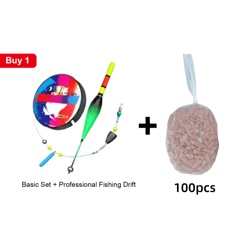 Automatic Bottom-Seeking Fishing Line Set