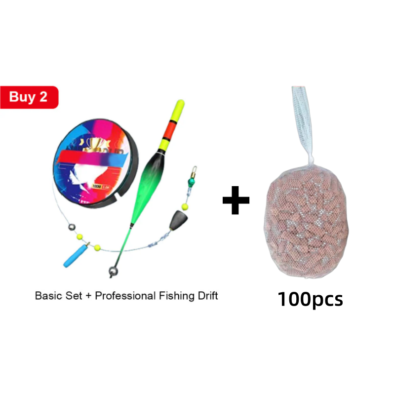 Automatic Bottom-Seeking Fishing Line Set