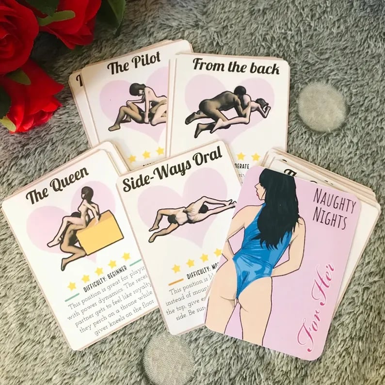 💗Couples Naughty Nights Romantic Cards