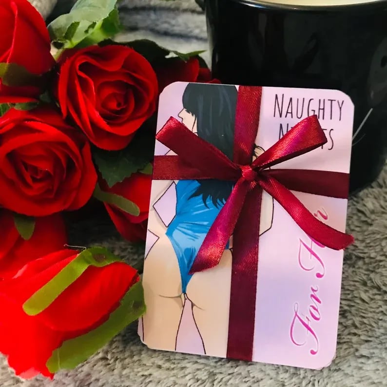 💗Couples Naughty Nights Romantic Cards