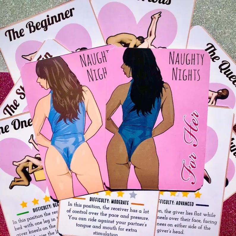 💗Couples Naughty Nights Romantic Cards