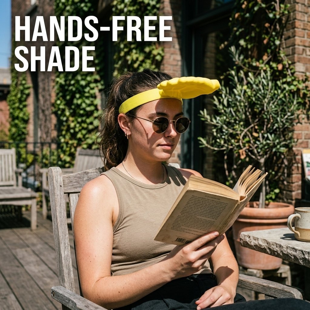 The Original "Third Hand" Hands-Free Sun Visor Headband - 💥New Arrival Special Offer