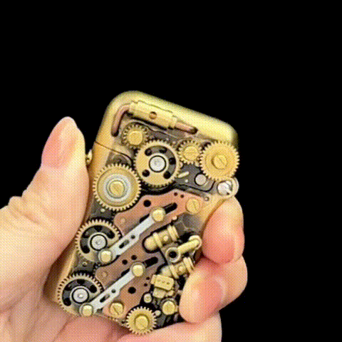 🔥Limited Edition Launch 🌟100% Handcrafted Steampunk-Twin Torque (Side-fill)