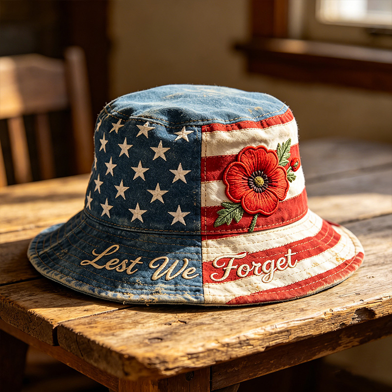 US 250th Anniversary Casual Bucket Hat