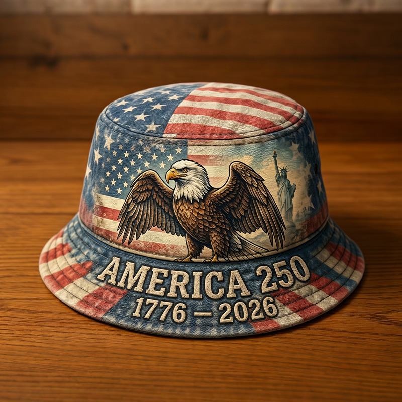 US 250th Anniversary Casual Bucket Hat