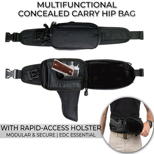 Multifunctional Concealed Carry Hip Bag with Rapid-Access Holster(✨Buy 2 Free Shipping)