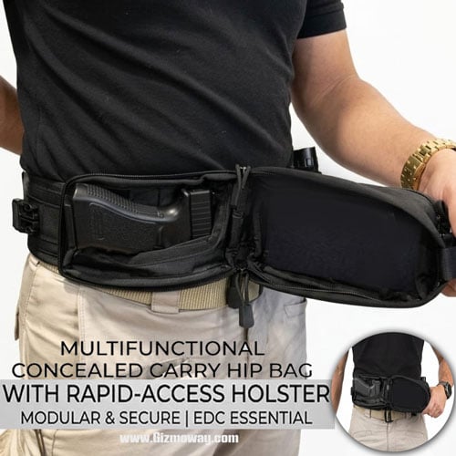Multifunctional Concealed Carry Hip Bag with Rapid-Access Holster(✨Buy 2 Free Shipping)