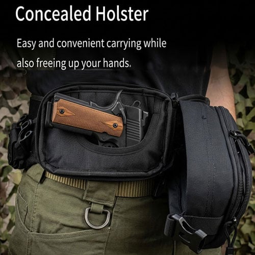 Multifunctional Concealed Carry Hip Bag with Rapid-Access Holster(✨Buy 2 Free Shipping)
