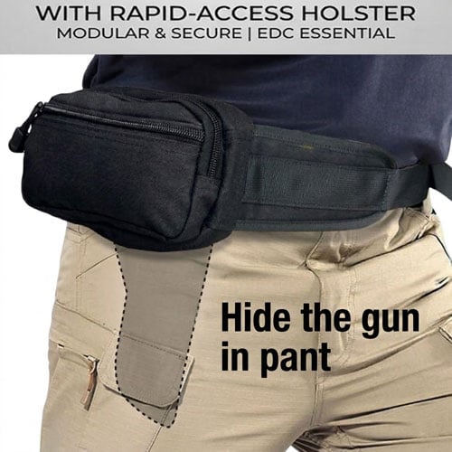 Multifunctional Concealed Carry Hip Bag with Rapid-Access Holster(✨Buy 2 Free Shipping)