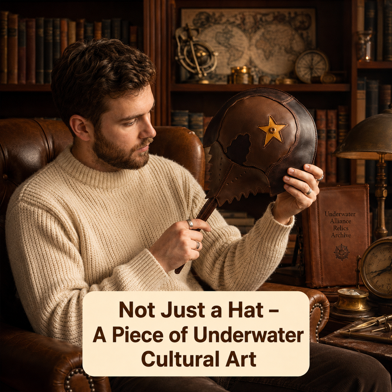 🔥2026 Hot Sale - ✨Horseshoe Crab Cap