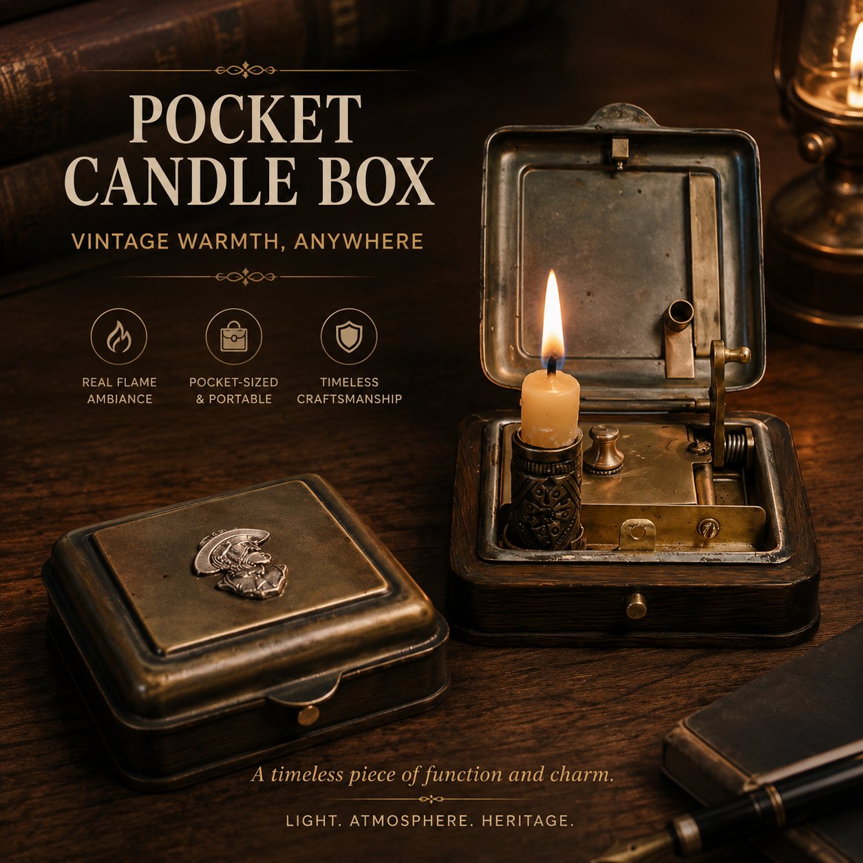 🔥LAST DAY 49% OFF - ✨19th Pocket Candle Box