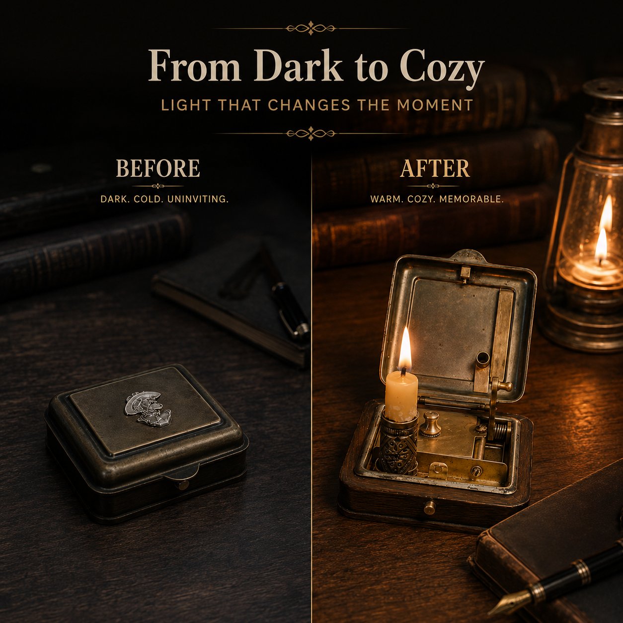 🔥LAST DAY 49% OFF - ✨19th Pocket Candle Box