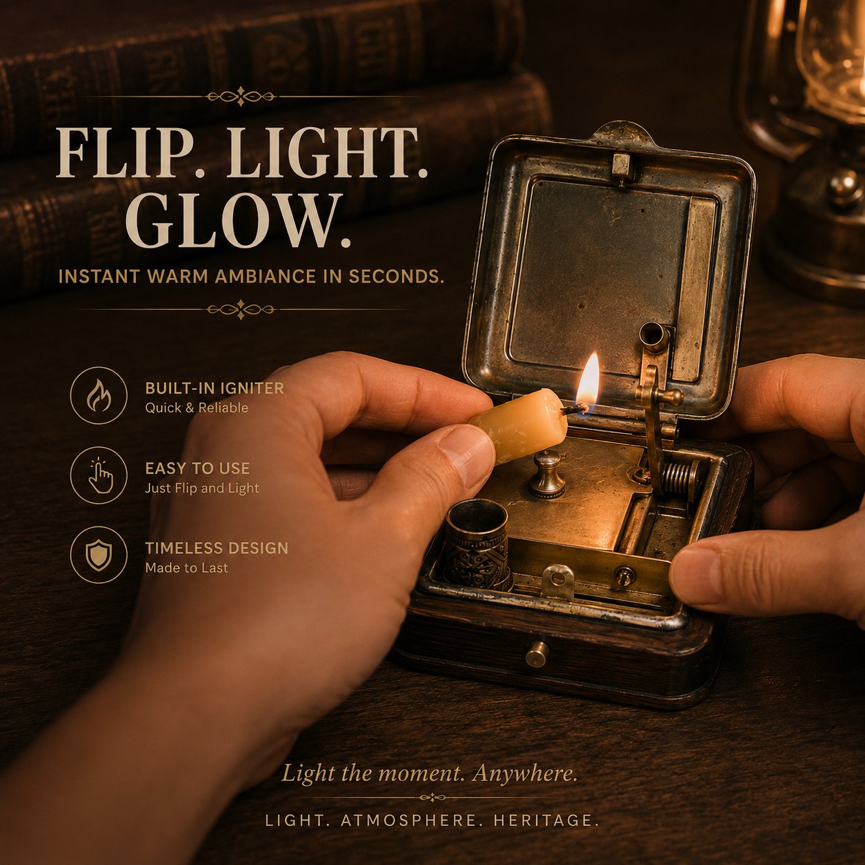 🔥LAST DAY 49% OFF - ✨19th Pocket Candle Box