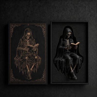 🔥LAST DAY 49% OFF 🖤 Gothic Dark Fantasy Figure