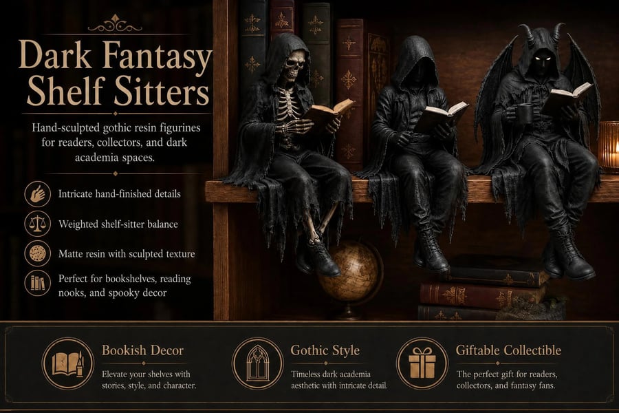 🔥LAST DAY 49% OFF 🖤 Gothic Dark Fantasy Figure