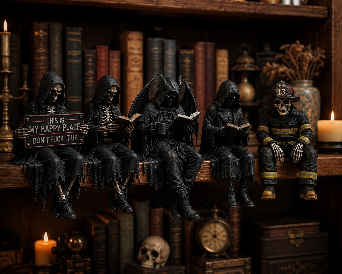🔥LAST DAY 49% OFF 🖤 Gothic Dark Fantasy Figure