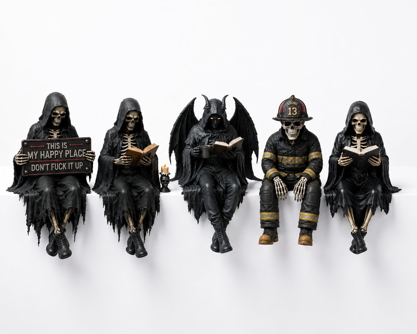 🔥LAST DAY 49% OFF 🖤 Gothic Dark Fantasy Figure