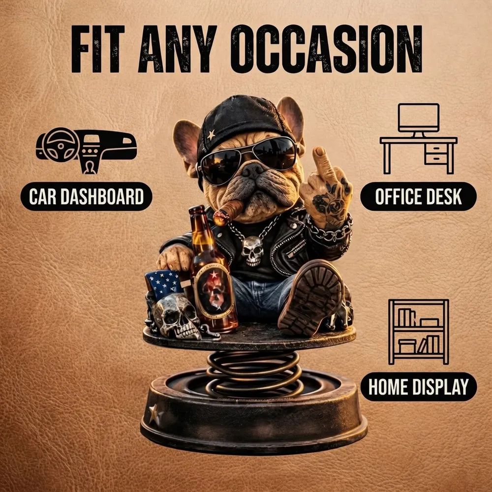 ⏰Too Old To Care Dashhoard Bobblehead