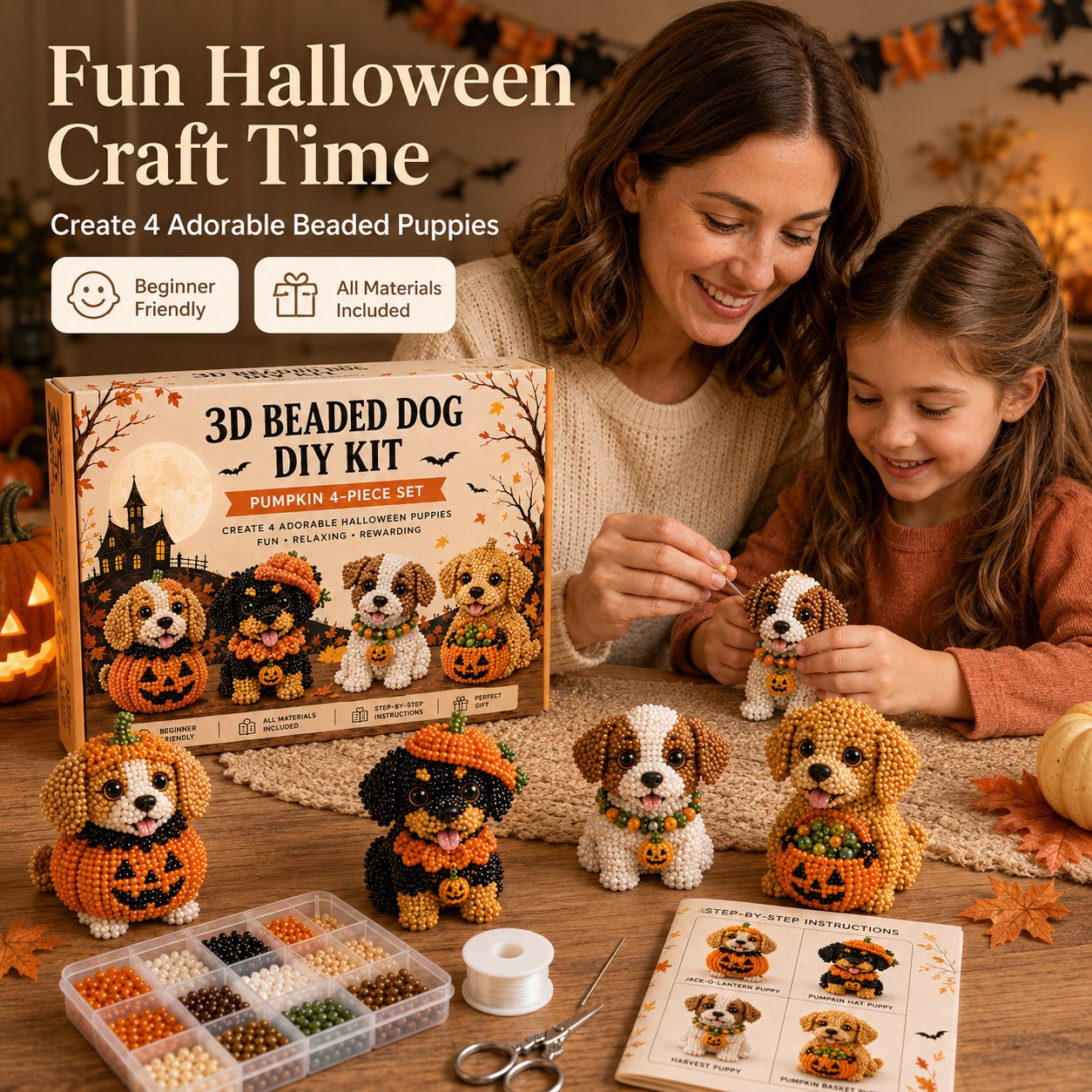 🐶🎃3D Halloween Dog DIY Art Set🎁Buy 2 | FREE Shipping