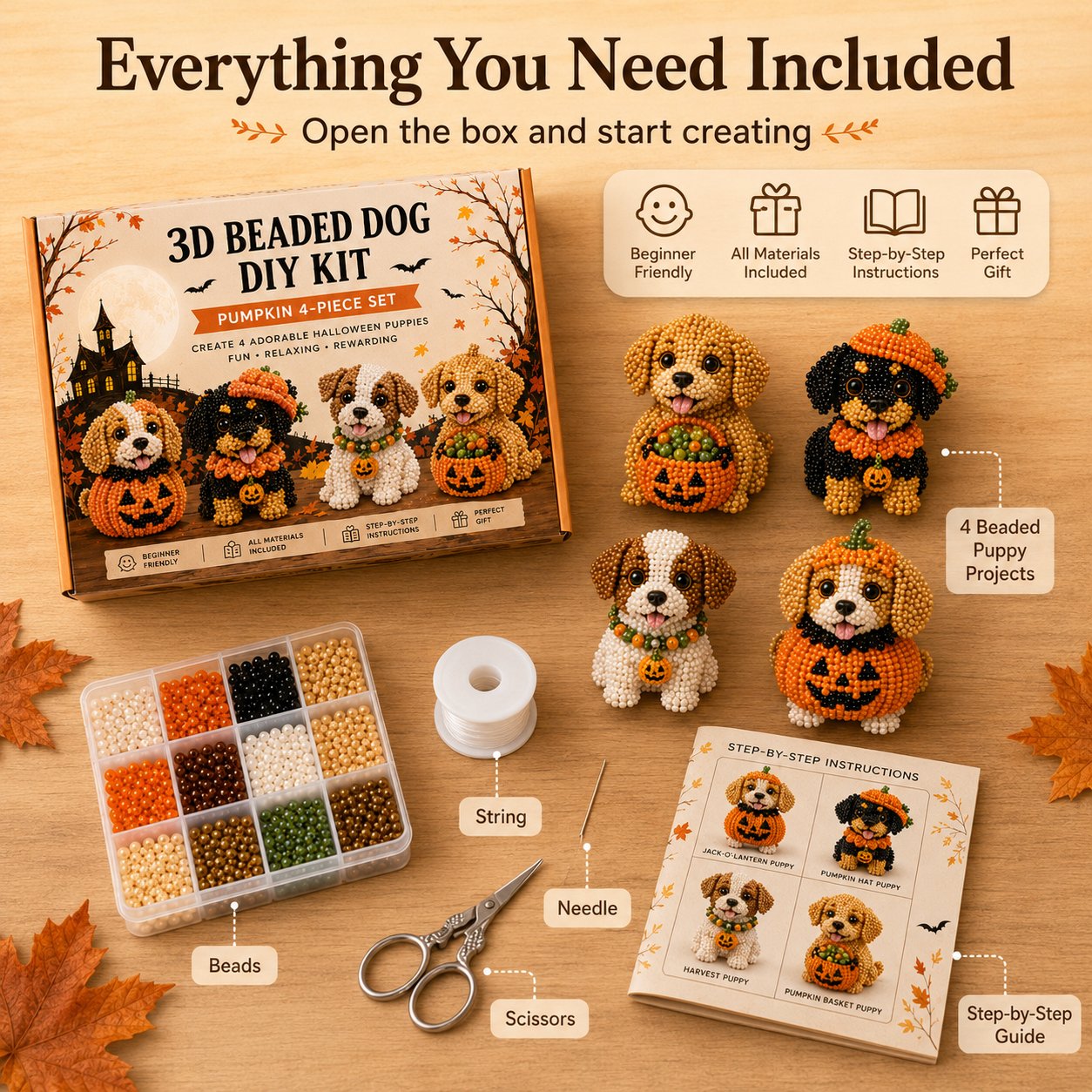 🐶🎃3D Halloween Dog DIY Art Set🎁Buy 2 | FREE Shipping