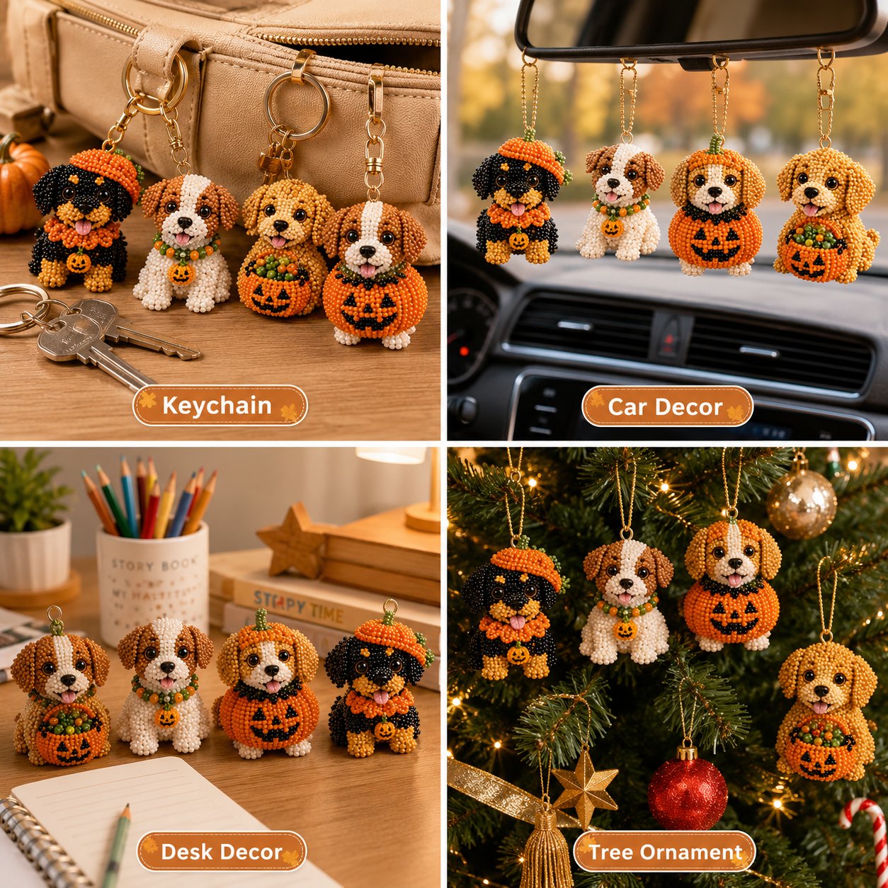🐶🎃3D Halloween Dog DIY Art Set🎁Buy 2 | FREE Shipping