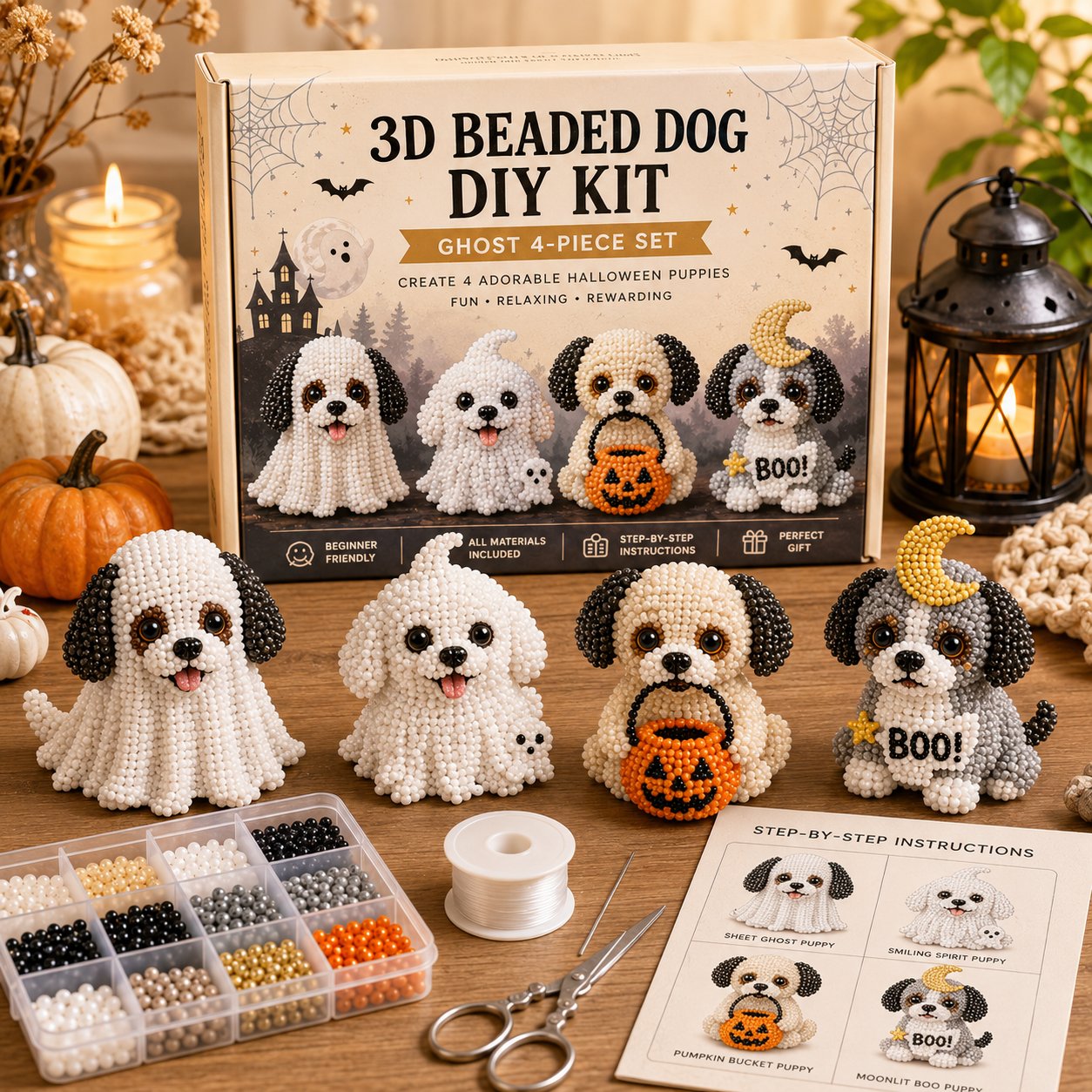 🐶🎃3D Halloween Dog DIY Art Set🎁Buy 2 | FREE Shipping