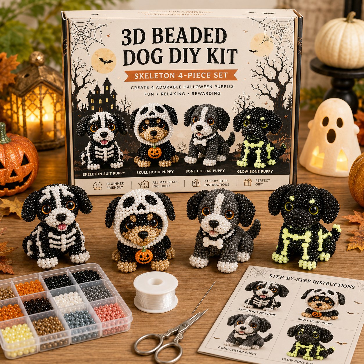 🐶🎃3D Halloween Dog DIY Art Set🎁Buy 2 | FREE Shipping