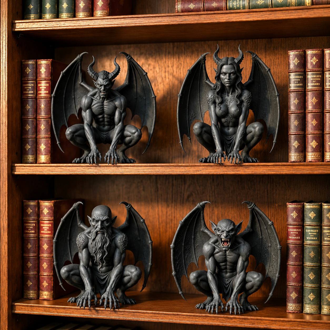 🎁Last Day 50% OFF - Gargoyle Shelf Decor