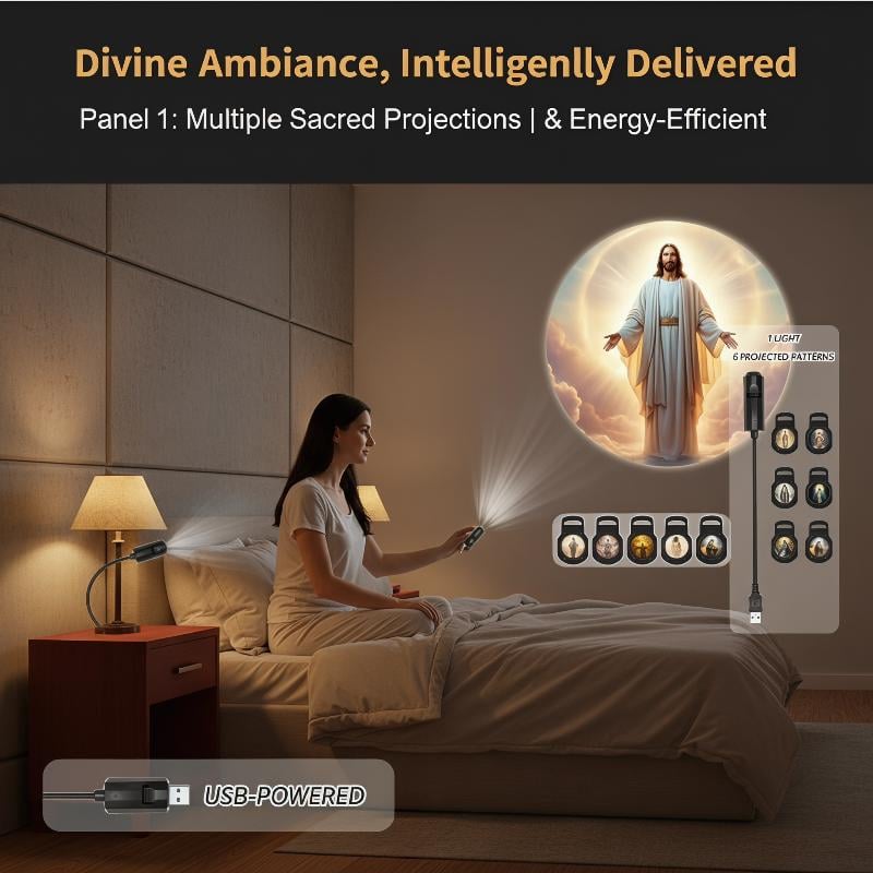 Projection Light That Brings Peace