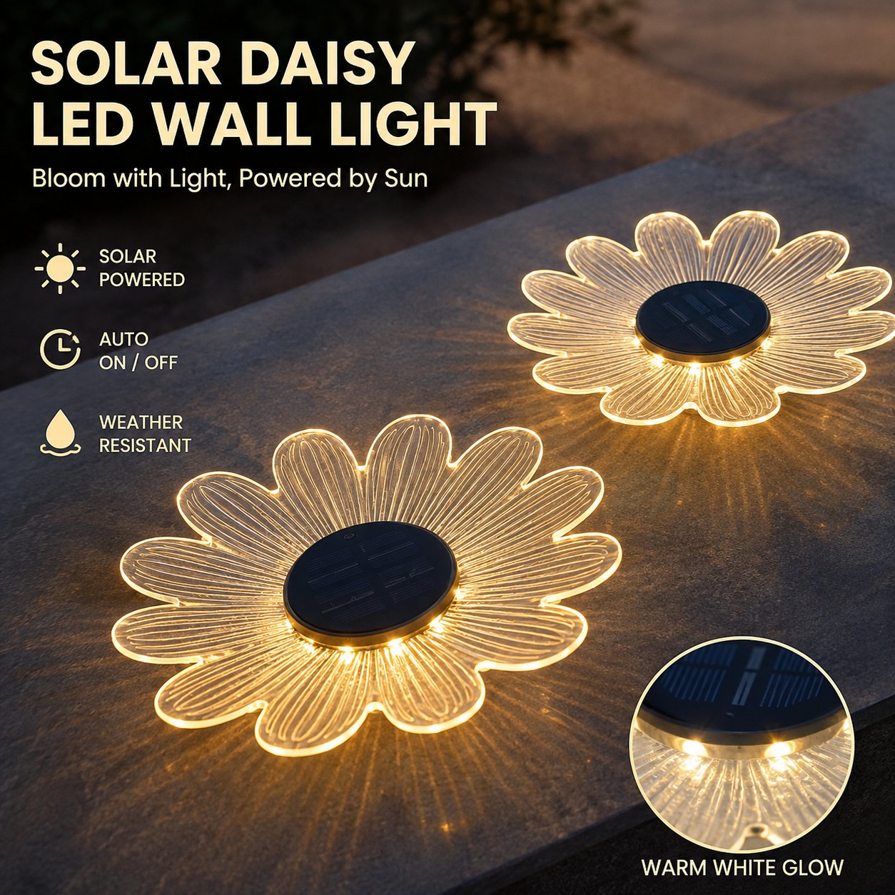 Sunflower Modern LED Wall Lamp - Buy 1