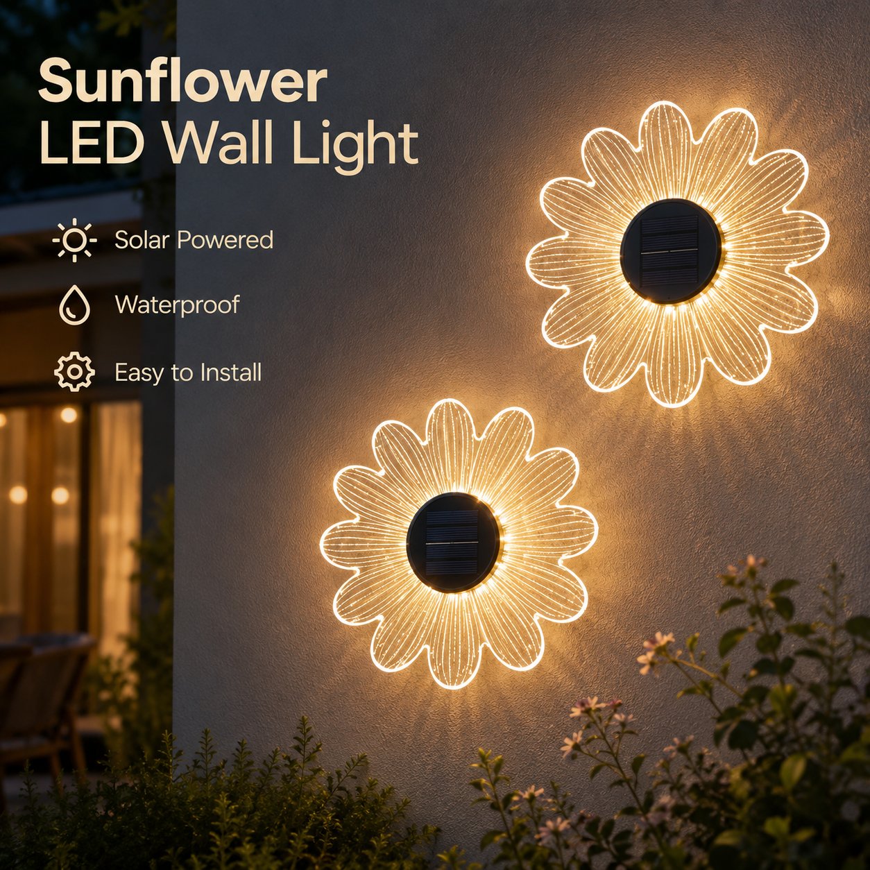 Sunflower Modern LED Wall Lamp - Buy 1
