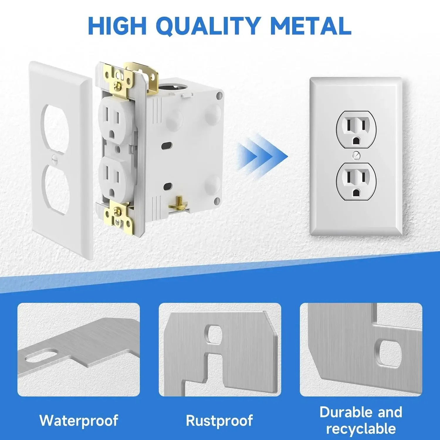 🔥Wall Plate Spacer,Spacers for Electrical Outlets 