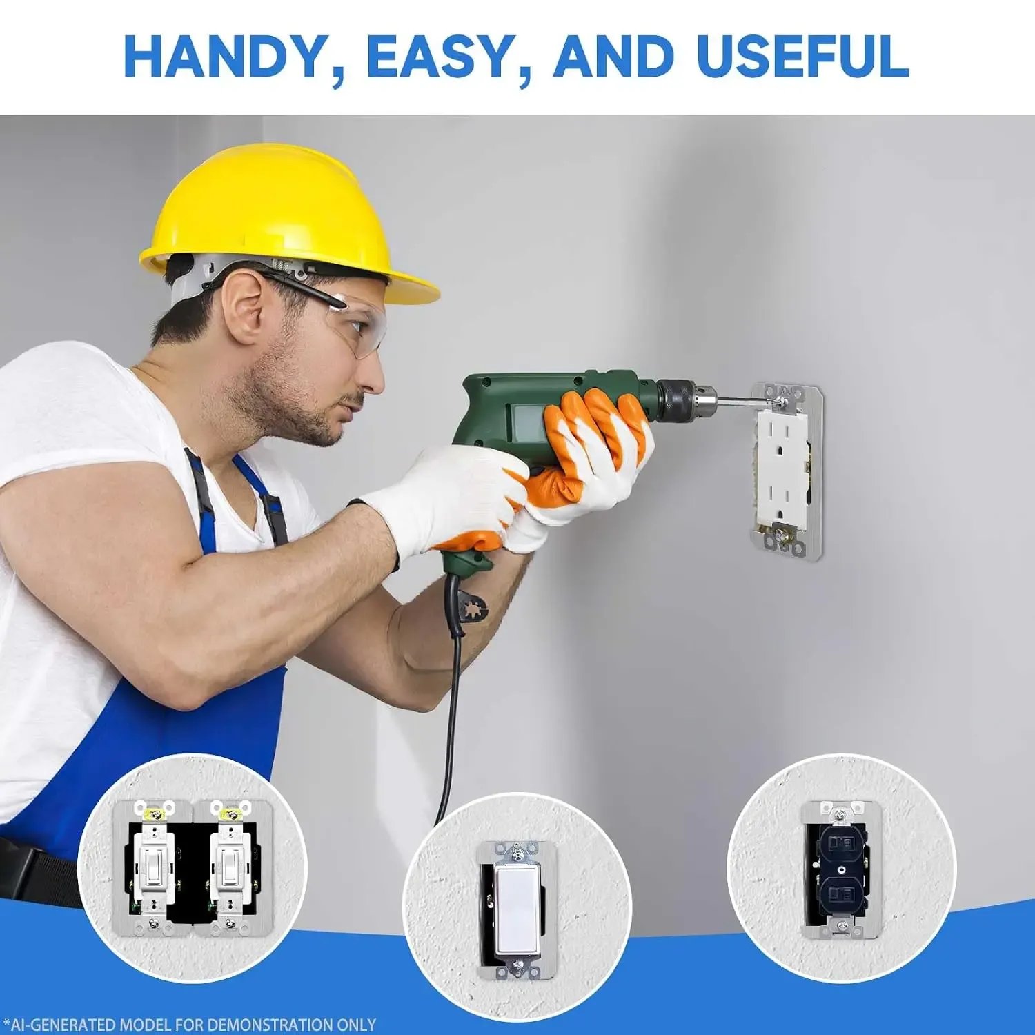 🔥Wall Plate Spacer,Spacers for Electrical Outlets 