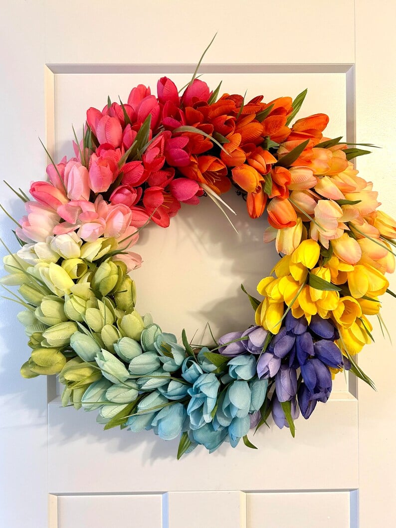 💥Spring On Sale✨UV Resistant Lifelike Artificial Tulips Flowers💐