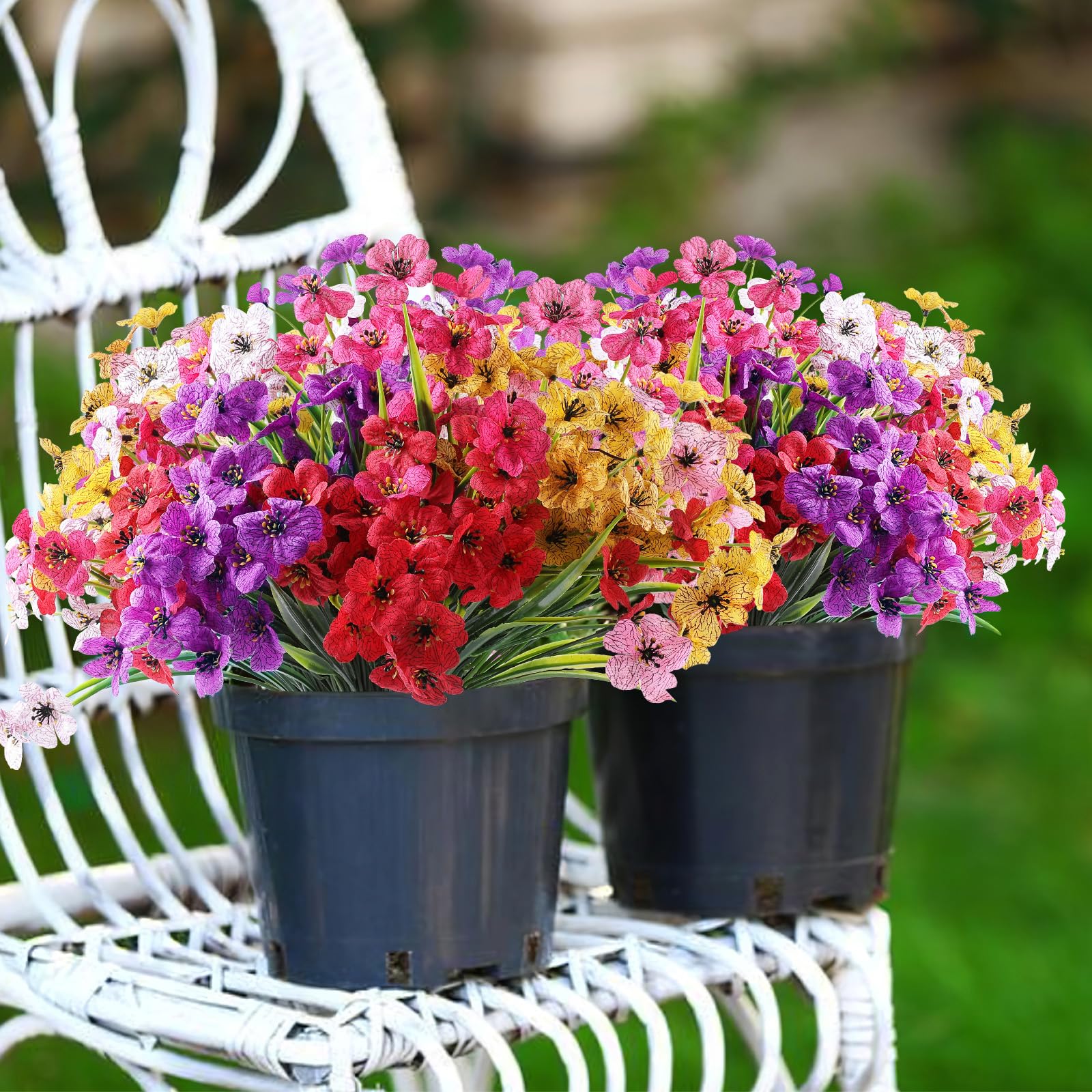 💥On Sale🌸Lifelike UV-Resistant Artificial Flowers for Spring Decor 🌸