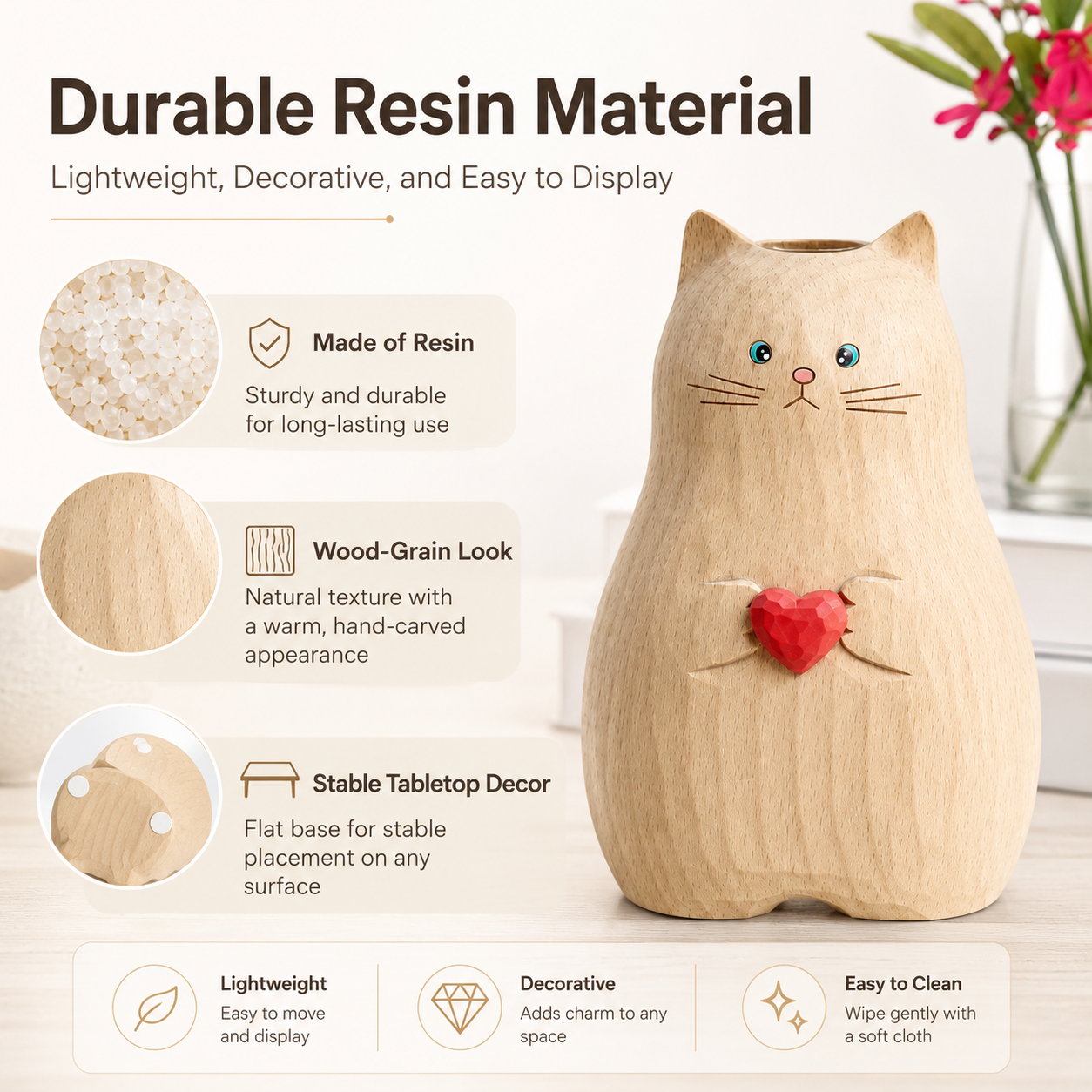 Cute Cat Vase