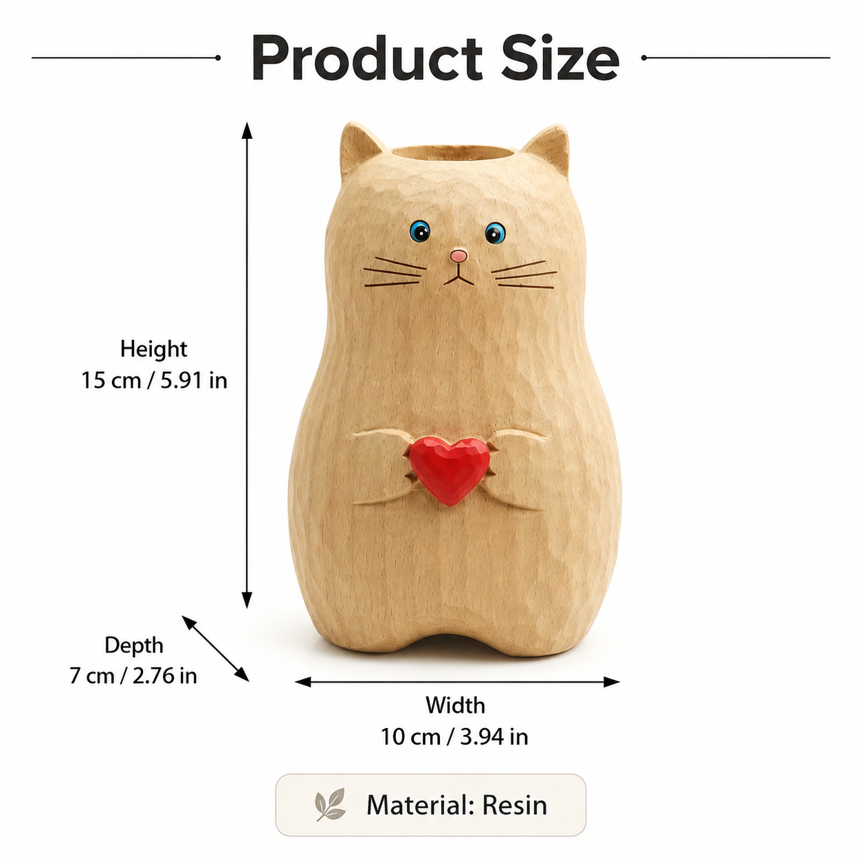 Cute Cat Vase