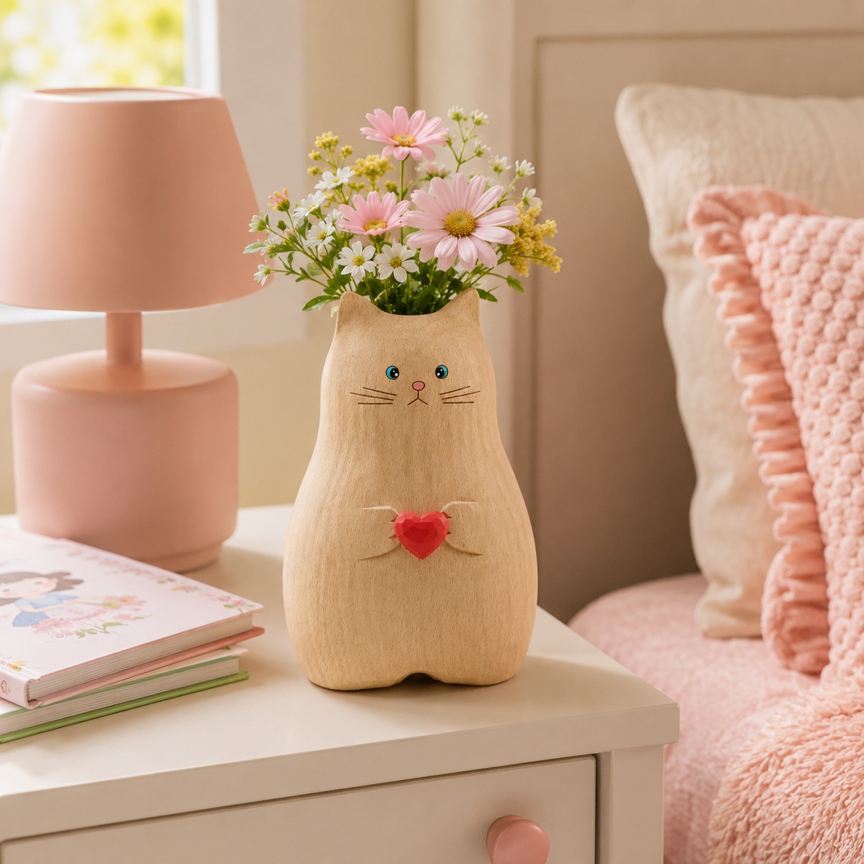 Cute Cat Vase