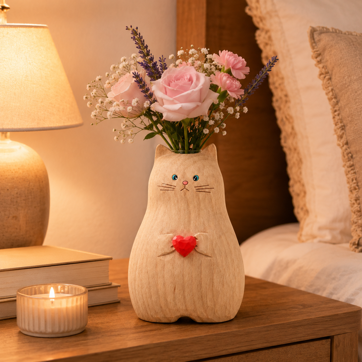 Cute Cat Vase