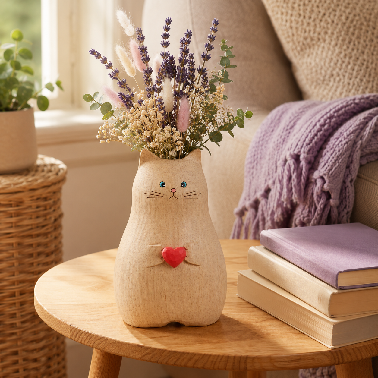 Cute Cat Vase