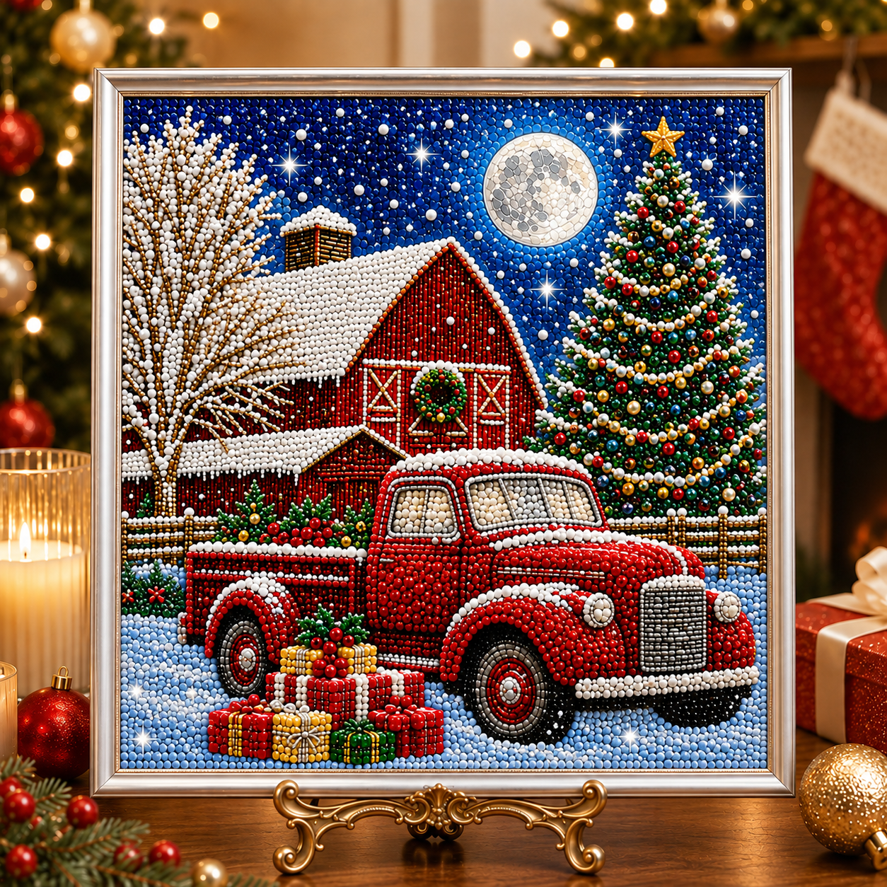 ❄️ CHRISTMAS SALE 60% OFF 🎄 10 Christmas & Nativity 3D Pearl Art DIY Kit ✨