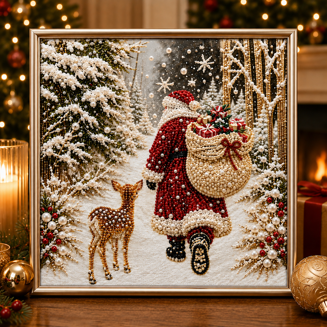 ❄️ CHRISTMAS SALE 60% OFF 🎄 10 Christmas & Nativity 3D Pearl Art DIY Kit ✨