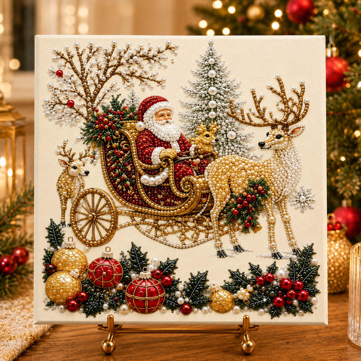 ❄️ CHRISTMAS SALE 60% OFF 🎄 10 Christmas & Nativity 3D Pearl Art DIY Kit ✨