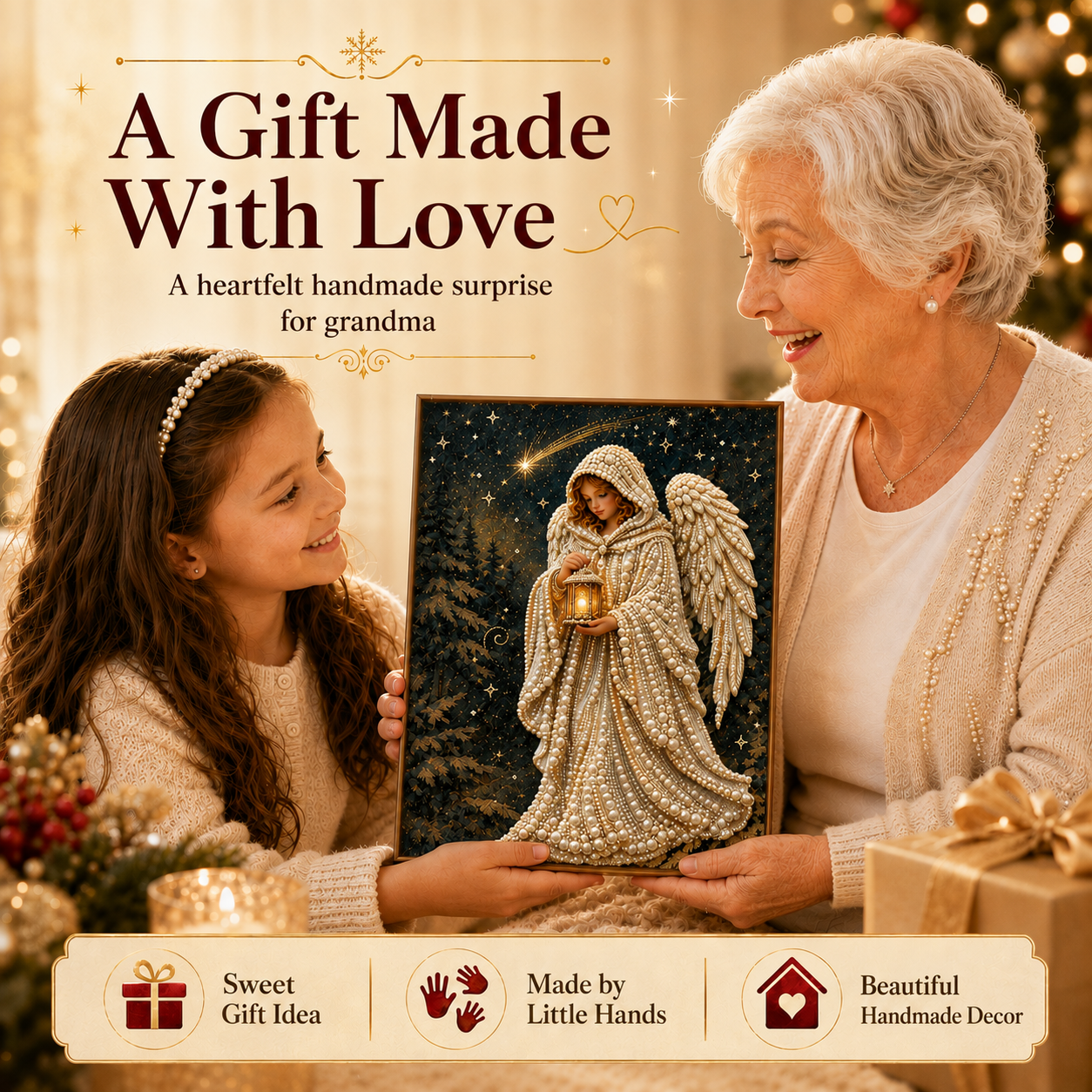 ❄️ CHRISTMAS SALE 60% OFF 🎄 10 Christmas & Nativity 3D Pearl Art DIY Kit ✨