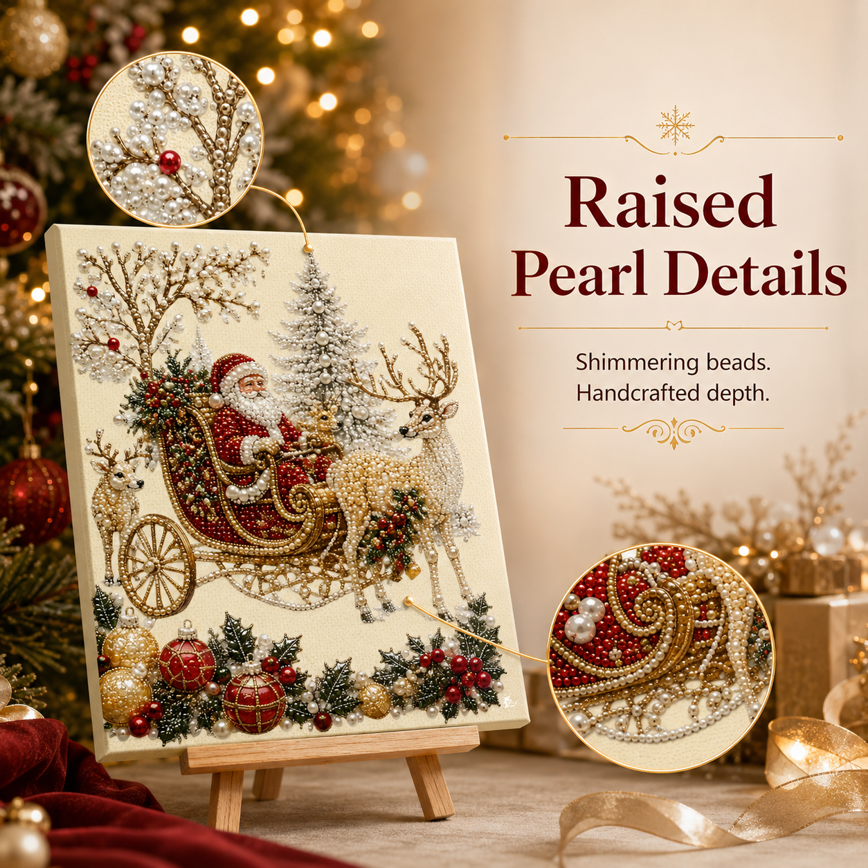 ❄️ CHRISTMAS SALE 60% OFF 🎄 10 Christmas & Nativity 3D Pearl Art DIY Kit ✨