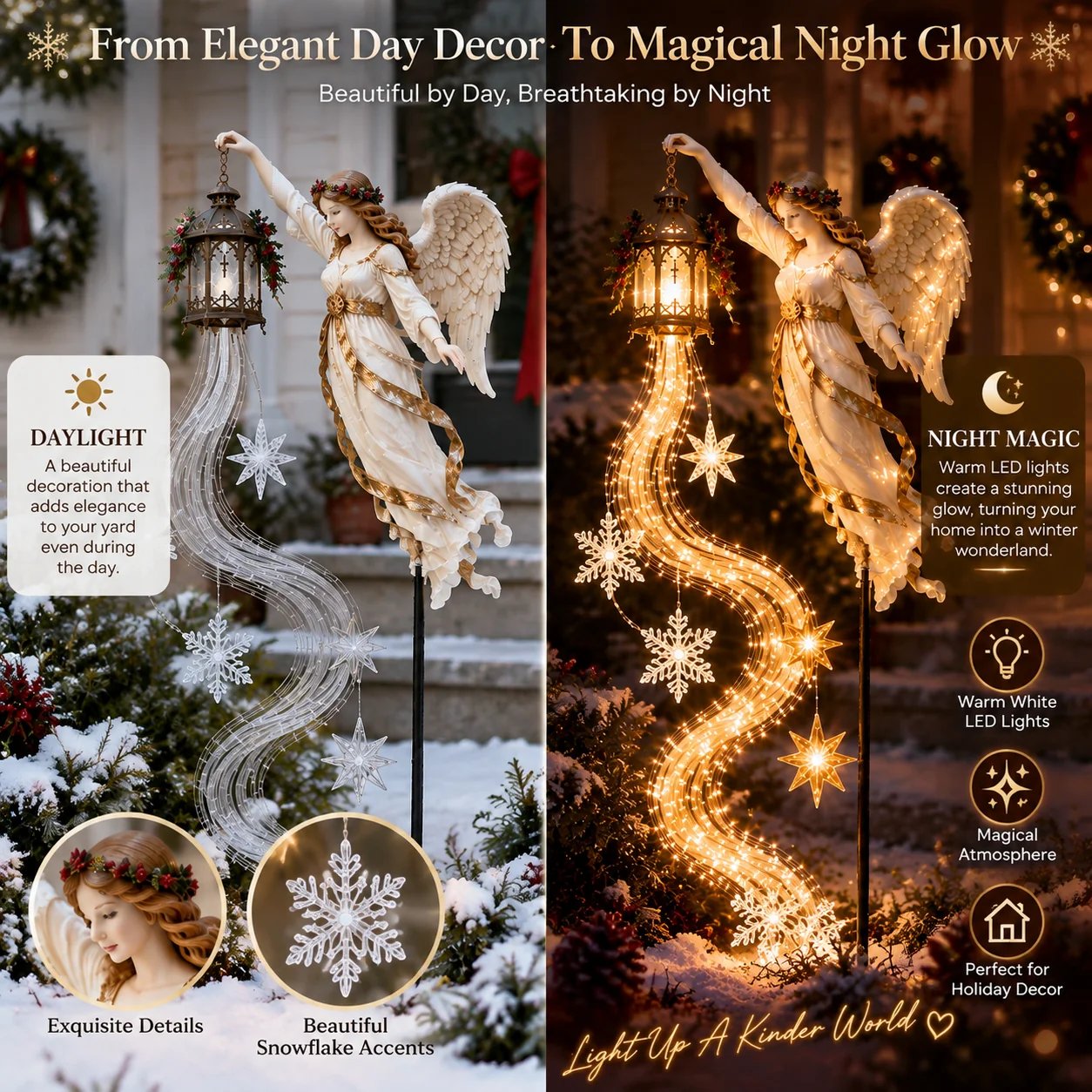🔥Buy 2 Get 20% OFF🔥Guardian Angel Christmas Pathway Light